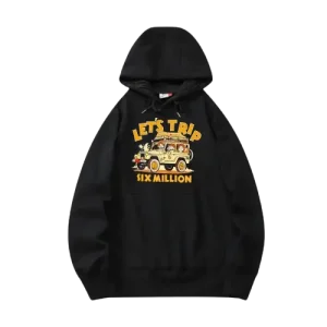 Let’s Trip 6 Million Jeep Hoodie – Black