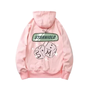 Five Million Dice Hoodie – Pink