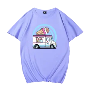 Ice Cream Truck Tee – Purple