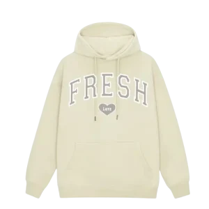 Fresh Love Hoodie – Yellow