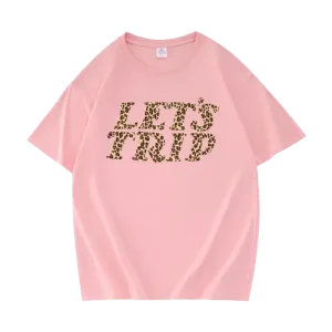 Let’s Trip 6 Million Leopard T-Shirt – Pink