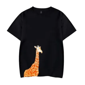 6 Million Giraffe T-Shirt – Black